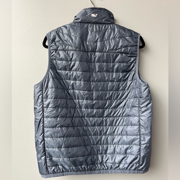 Men’s Navy Vineyard Vines Puffer Vest - Picture 5 of 5